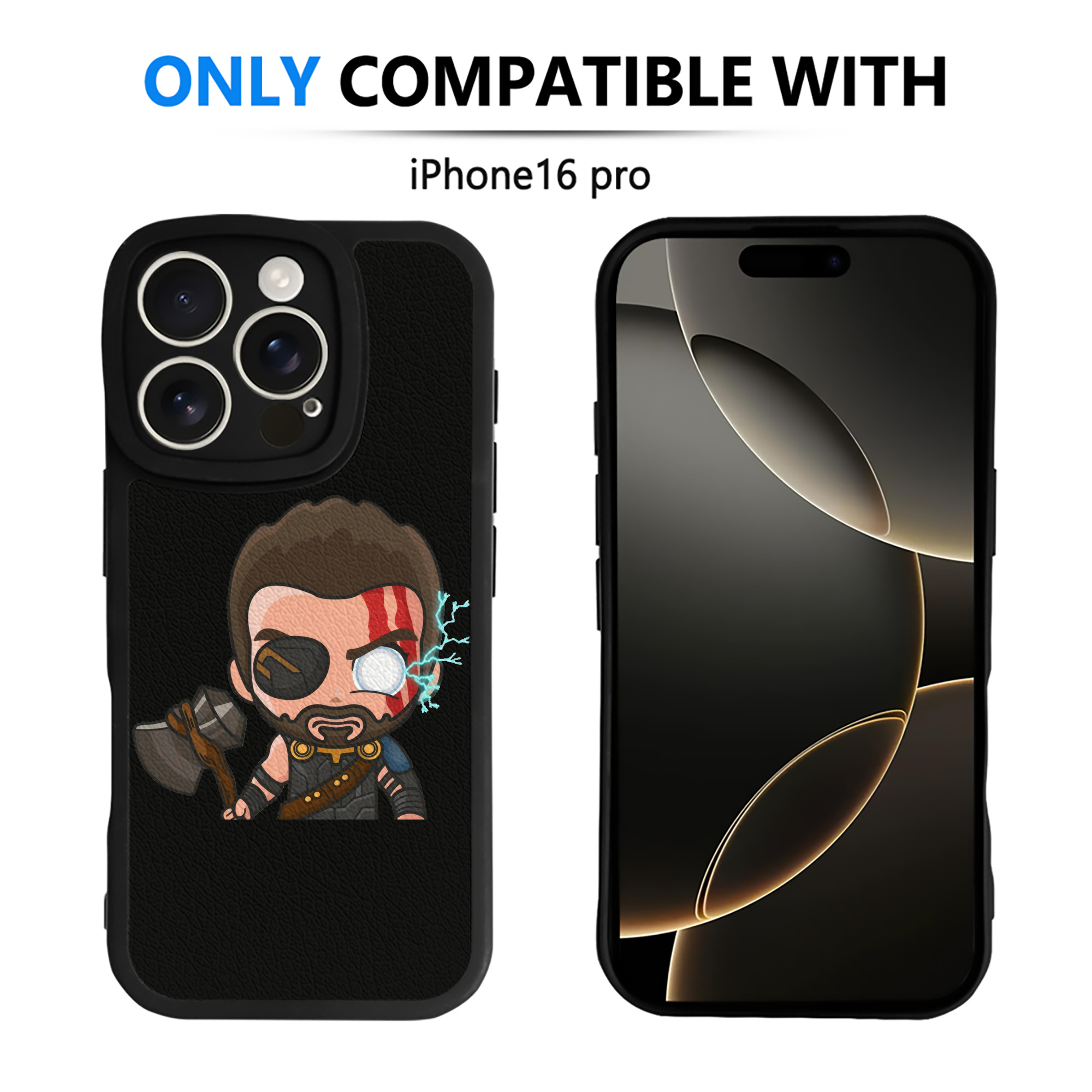 （画像用） アベンジャーズ The Avengers 【iPhone 16シリーズ対応】シリコンスマホケース（レザー調） 材質：シリコン